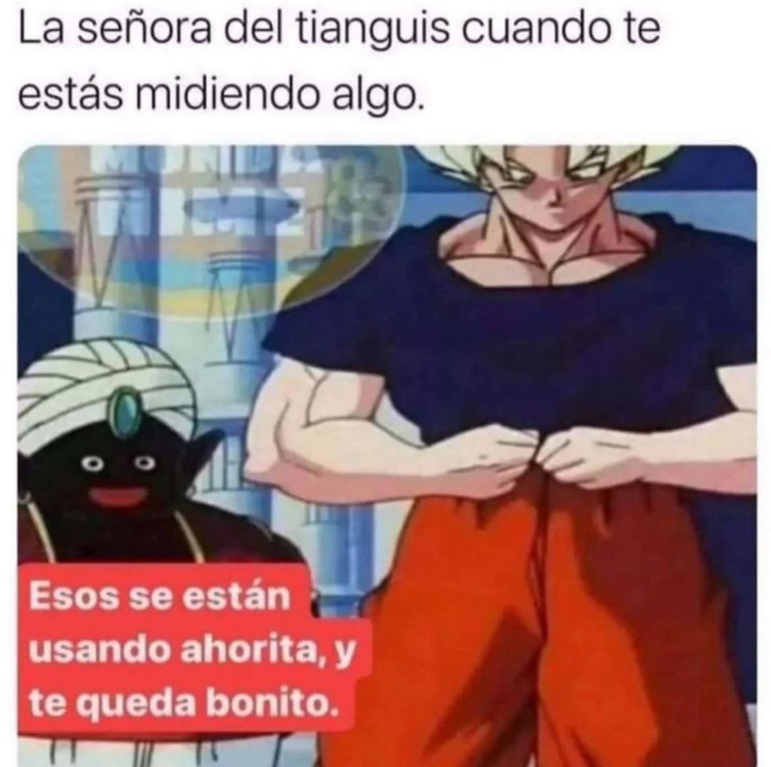 La señora del tianguis cuando te estás midiendo.algo: LU bcn | - A